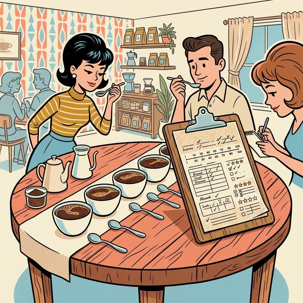 Setting Up a Cupping Table